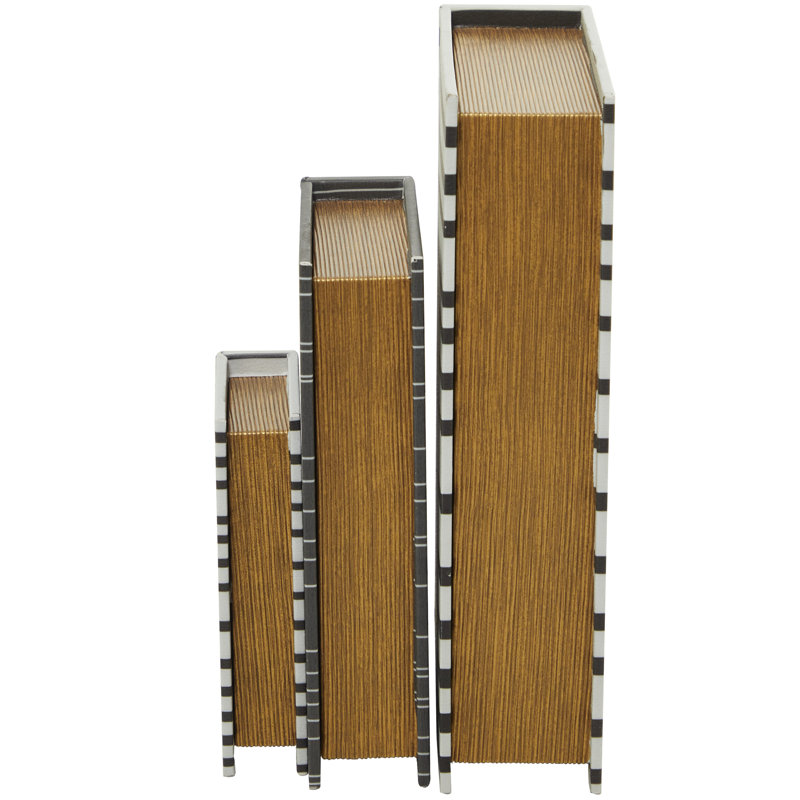 3 Piece Paper Book Box Set