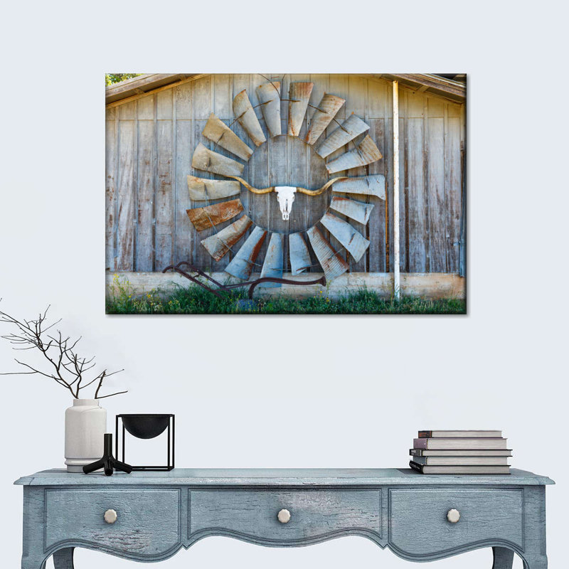 Barn Barn Barn, reproduction sur toile, H 16 po x l 24 po x P 1,25 po