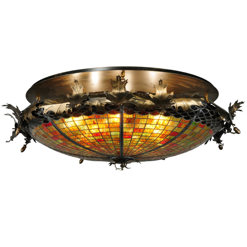 Greenbriar 6 - Light Semi Flush Mount