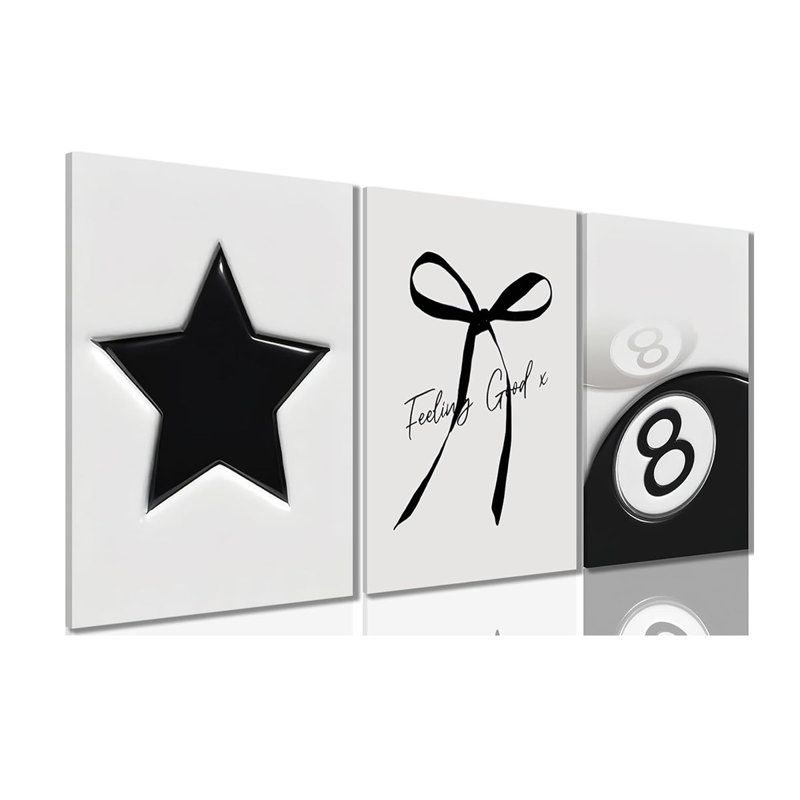 3 Piece Wrapped Canvas Print