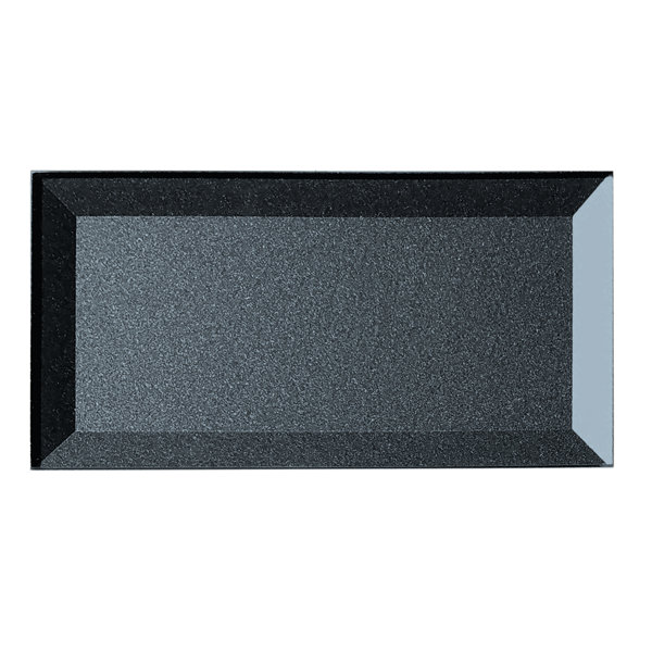 Secret Dimensions 3 in. x 6 in. Diamond Grade Glass Reverse Beveled Subway Decorative Kitchen & Bathroom Wall Tile
