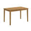 Ensemble de salle à manger 5 pièces en bois massif avec chaises rembourrées, parfait pour les espaces de salle à manger compacts et élégants