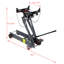 Cric de service de transmission hydraulique, cric de plancher 1 capacité d'une capacité de 2200 lb, profil bas