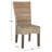 Elegant Belmoor 18.80'' H Solid Pine Wood Side Chair – Island-Inspired Design with Woven Wicker Seat (Set of 2)-680311469