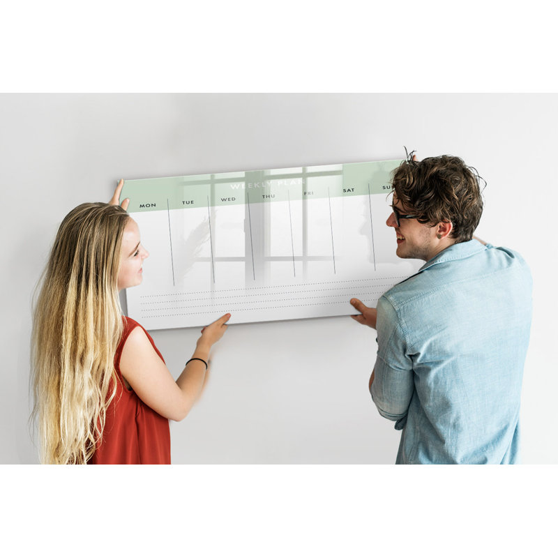 Magnetic Glass Dry Erase Board