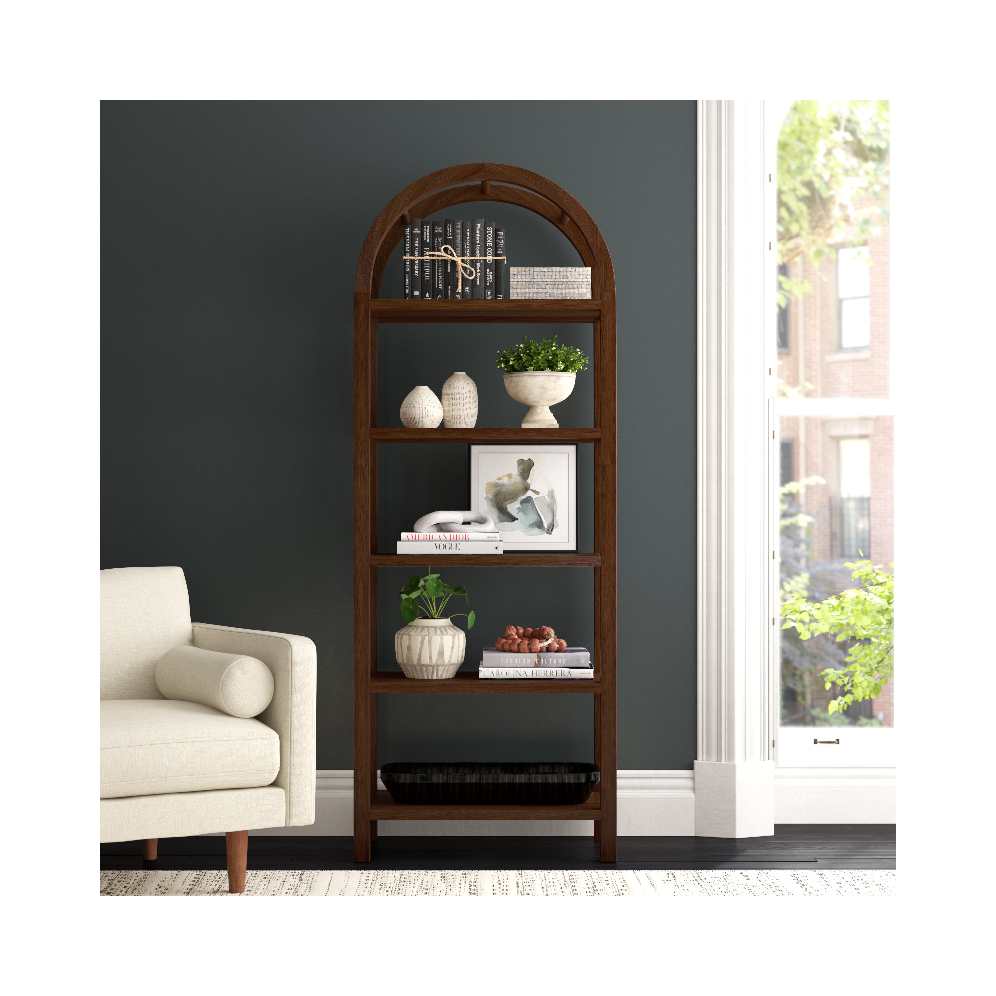 Kenmore Etagere Bookcase