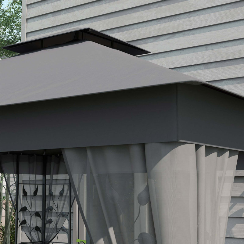 Abri de jardin en métal Outsunny