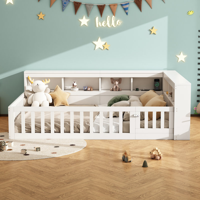 European Double (140 X 200 Cm) Bed Frame, White