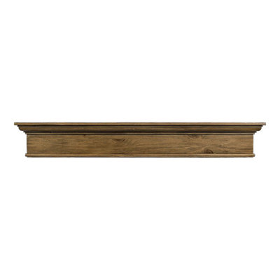 Bellamy 60" Floating Wood Fireplace Shelf