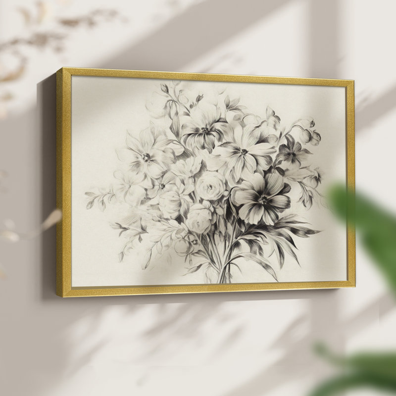 Croquis rétro - XXIII - Reproduction encadrée - Restickable