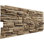 Panneau de faux pierre EverStone Canyon Ridge, l 45 3/4 po x H 24 1/2 po x P 1 1/4 po, couleur Adobe