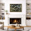 «White Wildflower Meadow», art du salon, impression sur toile encadrée-734293145-734293156
