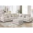 7-Pieces 132"*121" U Shape Sectional Sofa Cloud Couch With Removable Ottomans-1037993838