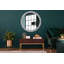 Huldar Glass Flat Wall Mirror