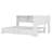 Metal Daybed With Trundle, Storage Cabinets And USB Ports-401848102
