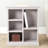 Stylish Aoting Standard Wooden Bookcase –Compact Storage for Books, Magazines & Décor, 30.1"H x 25"W-1659354385