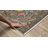 Oriental Machine Woven Gray/Yellow Wool and Nylon Blende Area Rug-20170835