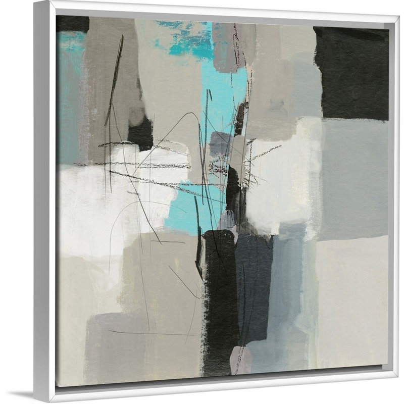 "New Light II" par Tom Reeves, reproduction d’art sur toile, H 22 po x l 22 po x P 1,75 po, Toile blanche encadrée