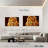 Fiery Lion Head-107991133