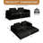 Convertible Sleeper Sofa Bed, Foldable Corduroy Futon With Fixed Frame & Pillow, 3-Seater Sofa Bed For Living Room, Bedroom Or Studio-1826539801