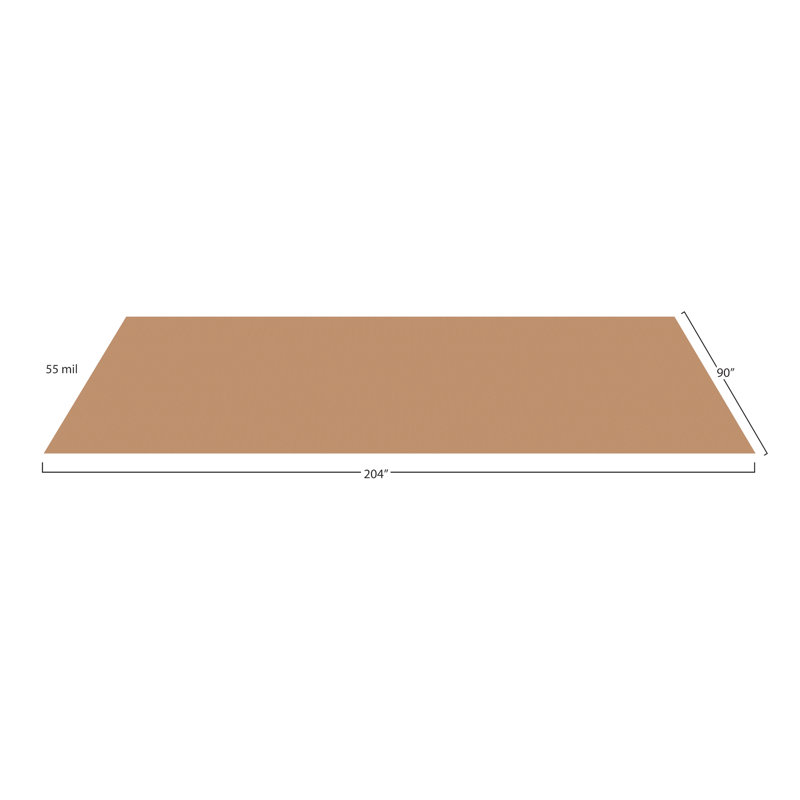 Protecteur de plancher pour animaux Levant, Grès, 204" W x 90" D
