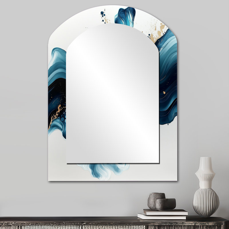 Miroir mural Golden Coastal, 34 po x 25 po