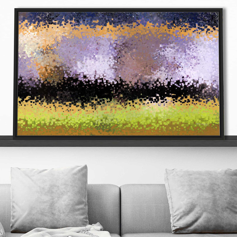 Éphésiens 4: 24 «Put on the New Man» par Mark Lawrence - impression, Cadre flottant noir, H 27,5 po x l 43,5 po x P 2 po