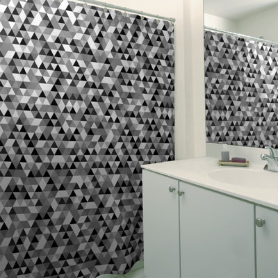 Katelyn Elizabeth Geometric Shower Curtain