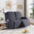 Harriet Recliner Loveseat Harriet 2 Pieces Box Cushion Sofa Slipcover Stretchy 2-Seat Couch Cover with Pockets-1269285337