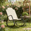 Siège relaxant, chaise berçante d'extérieur