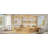 Scandinavian  Montessori Floor Bed with Guardrails and Smart Storage-125179318-125179321