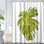 Aquarelle, feuilles tropicales, banane exotique, branches vertes, botanique avec 12 crochets