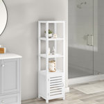Spa Bamboo Linen Cabinet