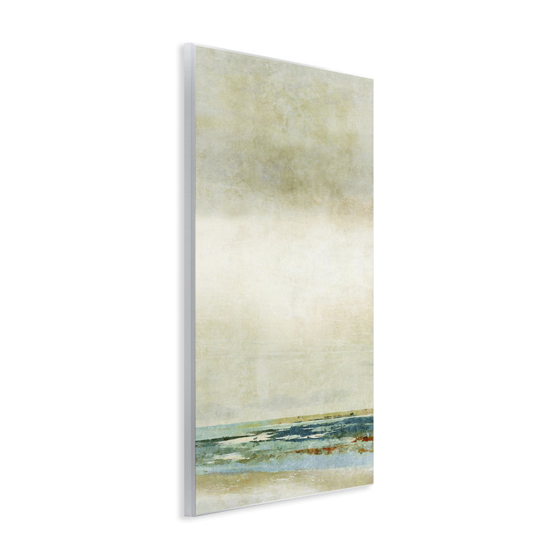 «Neutral Beige Beach», art mural par Suzanne Nicoll, H 19 po x l 13 po