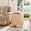 Billie Round Burl End Table-479920760