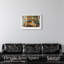 «Tiger at the Bar Cart Shadowbox», art mural rétro par Notoriart, cadre blanc, 30 x 20-224992-224998