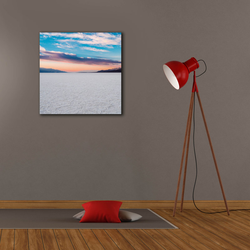  «Mort Valley - Salt Land» par Epic Portfolio, art mural sur toile, H 26 po x l 26 po