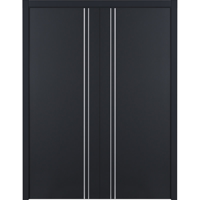 Porte double réversible Glam G-Pro 002, 36" x 80", Réversible