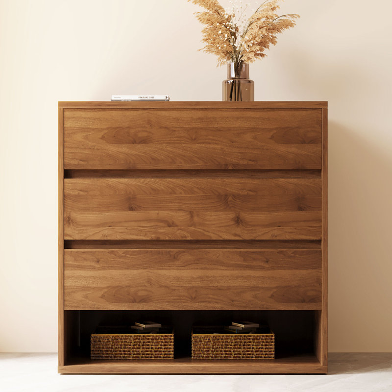 3 Drawer Bedside Table Sofa Side Table