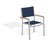 Travira Rectangular 6 - Person 63" Powder Coated Aluminum Sling Chair and Bench Patio Dining Set-921336953-839434311-827407898