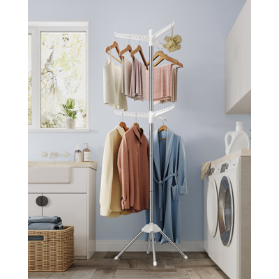 Steel Foldable Freestanding Drying Rack