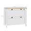 Classeur latéral, classeur avec barre de suspension réglable, pour la maison et le bureau, buffet