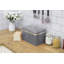 Swan Retro Bread Bin, Metal, 18 Litre,-27312159