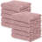 Comfy Cubs Muslin Baby Washcloths - Soft 6-Layer Cotton Wash Cloths for Sensitive Skin - 10"x10" Large, Gentle, Absorbent Infant Essentials-1699724603