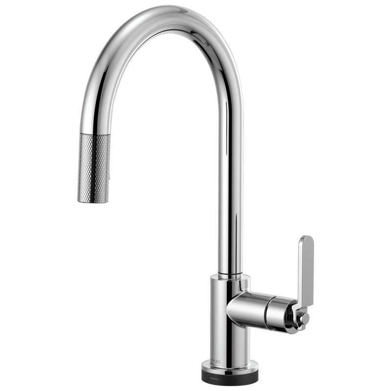Litze® SmartTouch® Pull-Down Touch Single Handle Kitchen Faucet with Accessories, Chrome