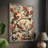 WM MORRIS Series CXXVII Framed Print - Solid Wood-194979171