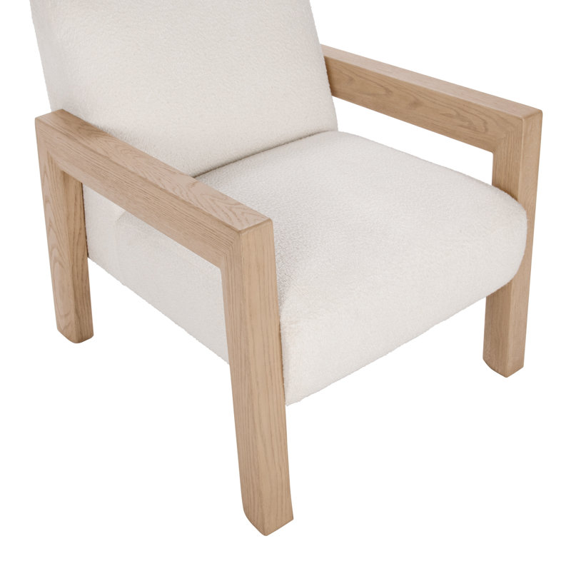 Aliza Upholstered Fabric Accent Chair