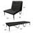 Senon Black Finish Adjustable Chair (Futon)
