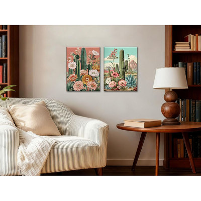 2 Piece Wrapped Canvas Print