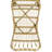 2Pcs Outdoor Seating Chairs - Strong Iron Frame, Hand-Woven , 400Lbs Weight Support, Assembled, Simple Maintenance For Garden & Poolside Robust Natural Weave, Capacity, Easy To Wipe Clean Patio-1038059613